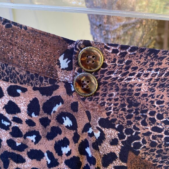 Women's Apostrophe Skort Size Large Animal Print - Picture 4 of 7